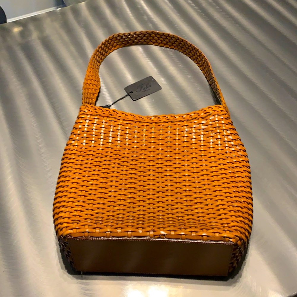 Falor Woven Shoulder Bag